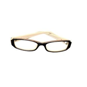 Versace Vintage Black and Tan Eyeglasses MOD 3034-B​
